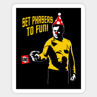 STAR TREK - Set phasers to fun! Magnet